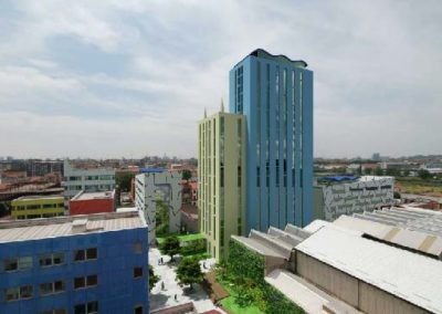 Nuovo edificio da adibire a residenza temporanea per studenti in Via Grazzini – Via Morghen, a Milano